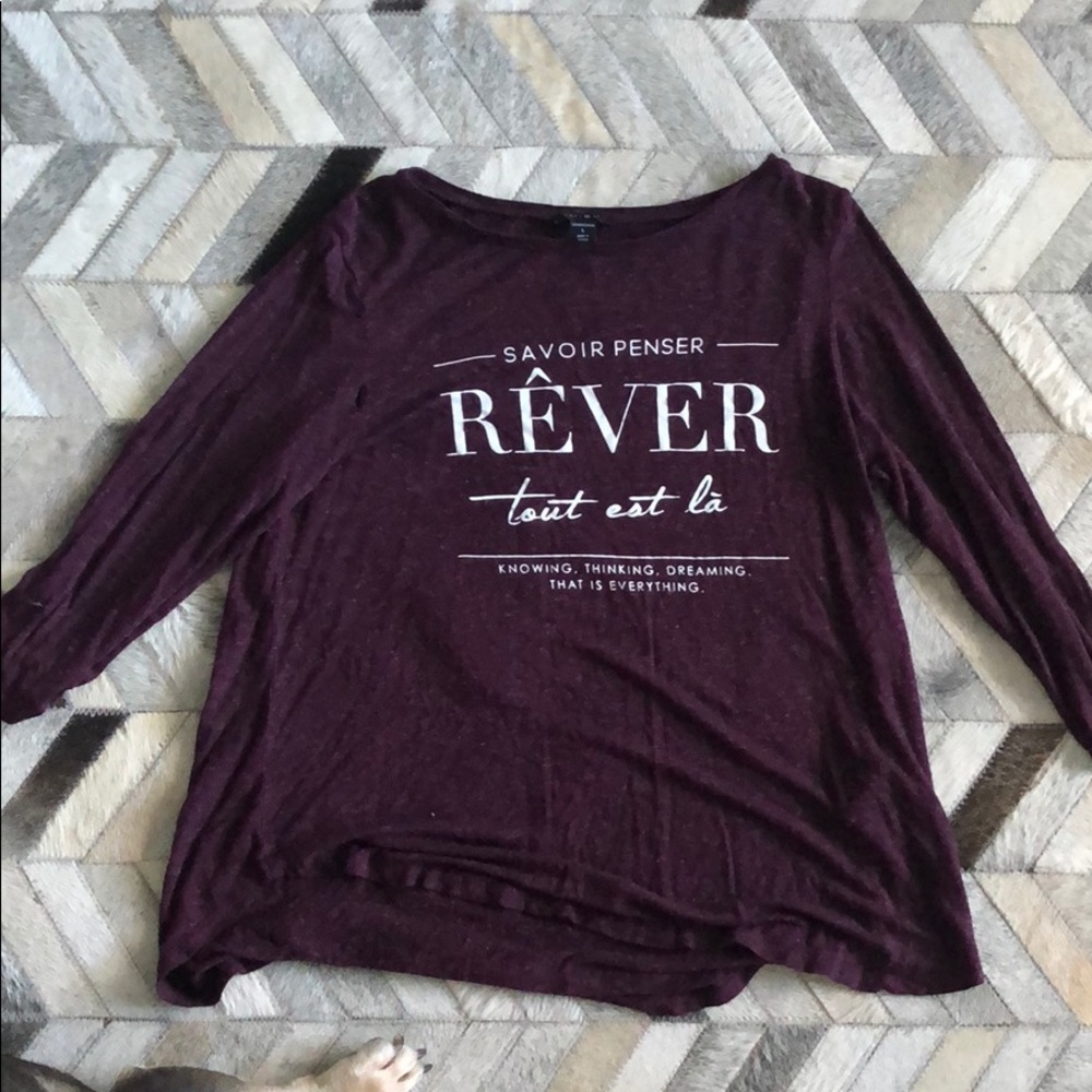 Super soft Purple Top